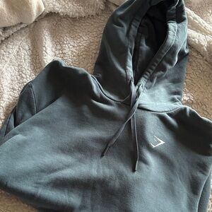 Gymshark Men's Hoodie - Dark Green